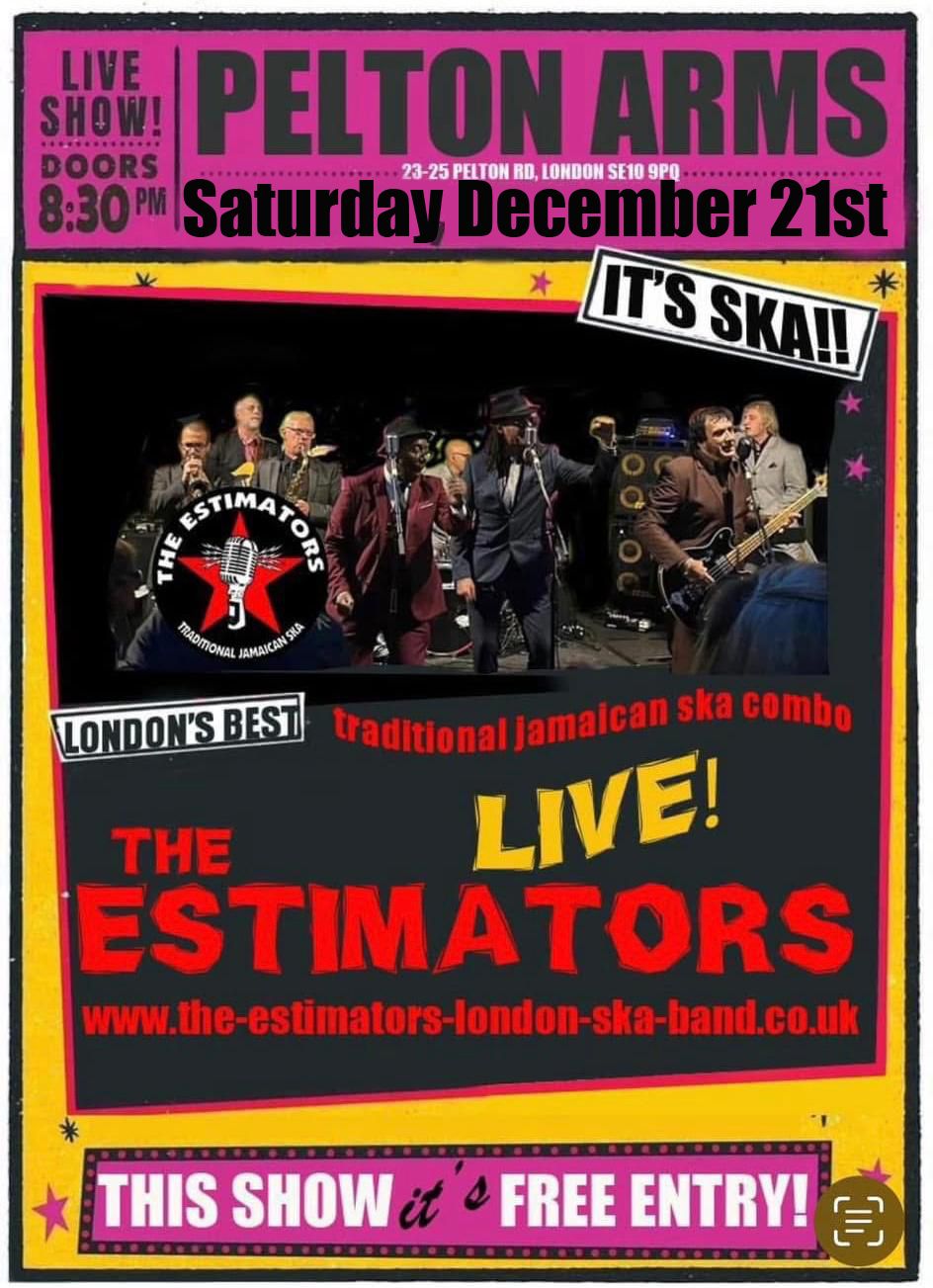 The Estimators Xmas party at The Pelton Arms