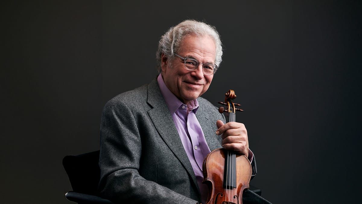 San Francisco Symphony - Itzhak Perlman Violin Recital at Davies Symphony Hall