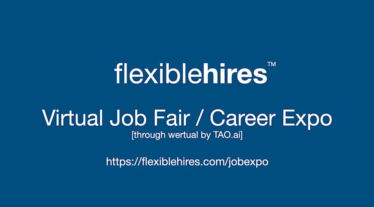 #FlexibleHires Virtual Job Fair \/ Career Expo Event #Chicago