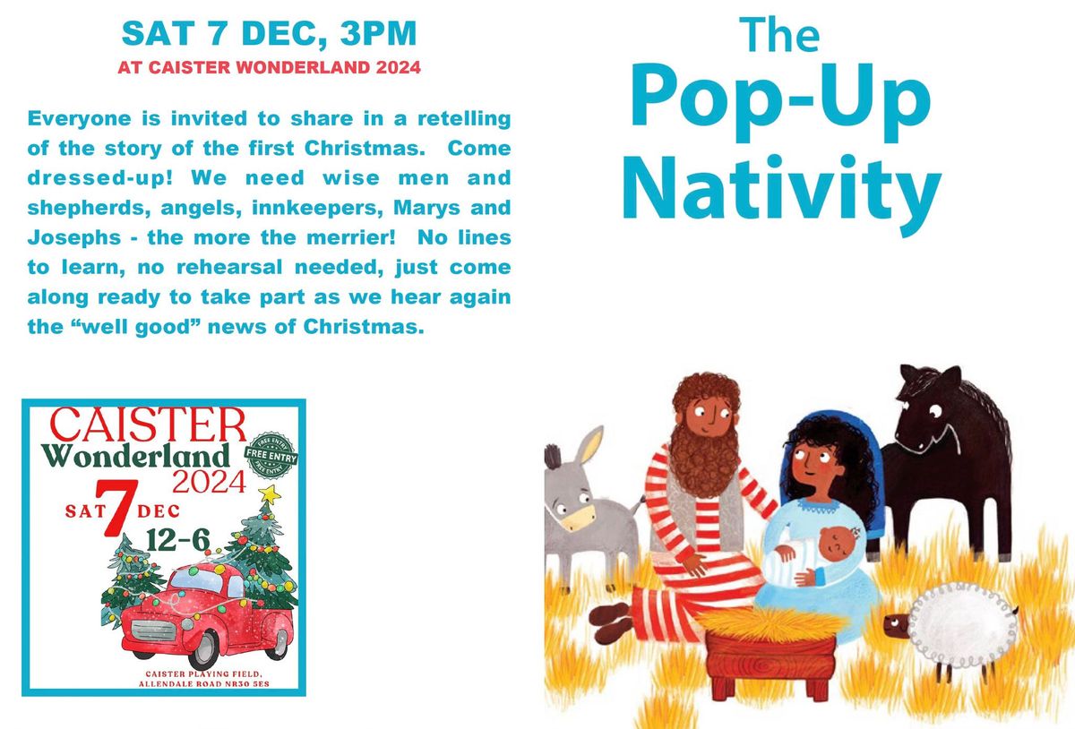 Christmas Wonderland: Pop-Up Nativity