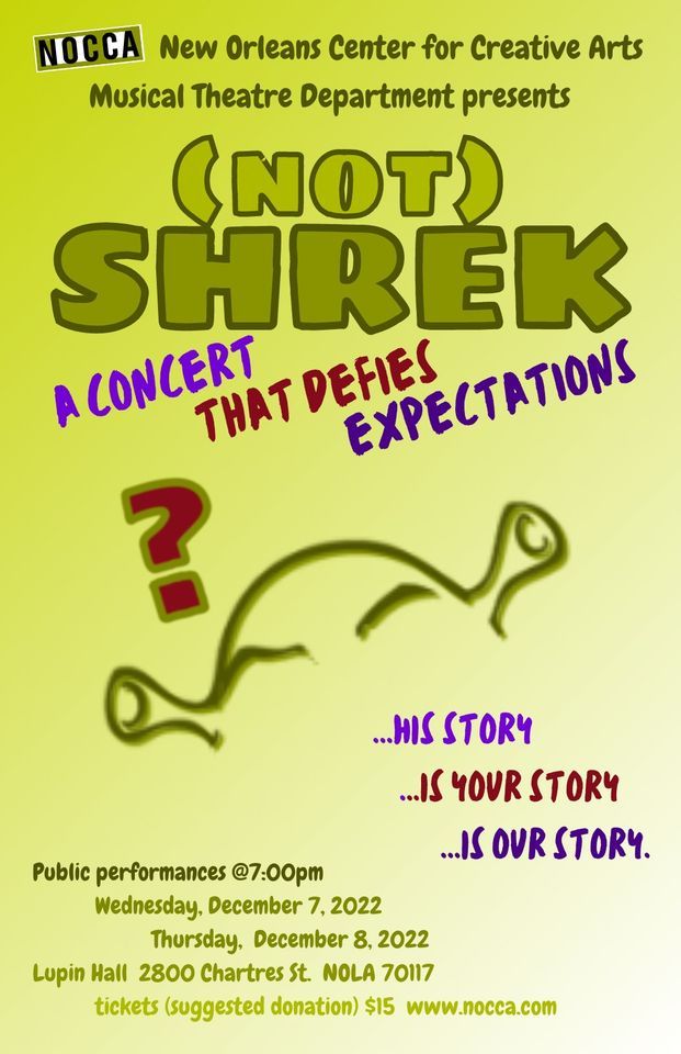 (not) SHREK: A concert that defies expectations, New Orleans Center for ...