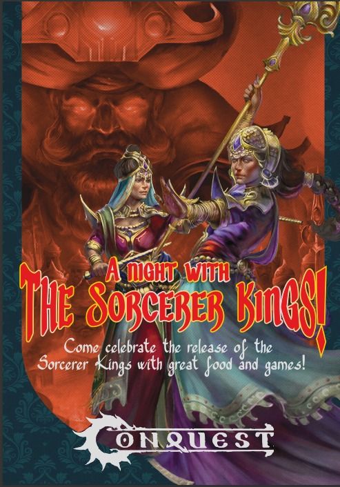 Sorcerer Kings Launch Party