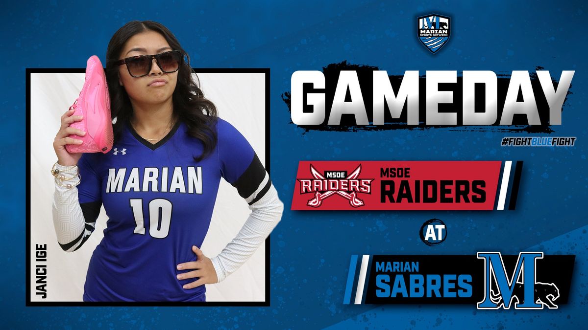 Marian Women's Volleyball vs. MSOE