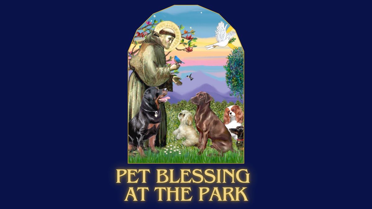 Animal Blessings at the Park!