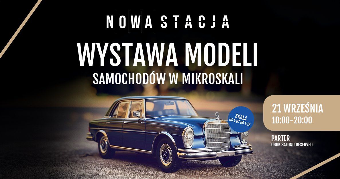 Wystawa modeli samochod\u00f3w w mikroskali w Nowej Stacji