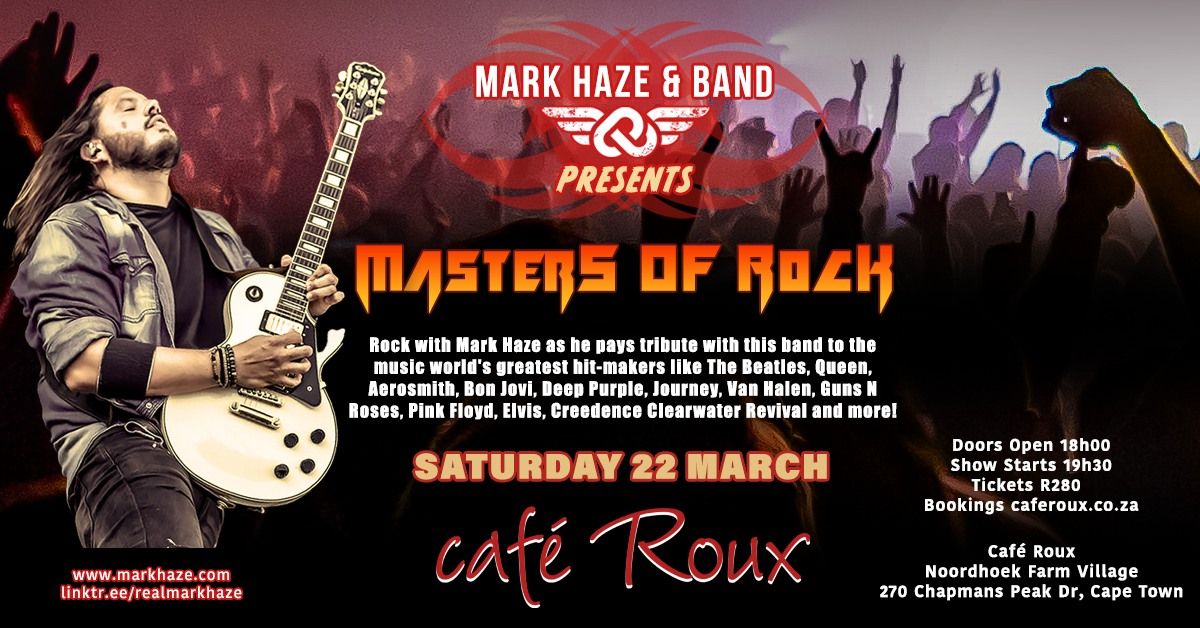 Mark Haze - Masters Of Rock!