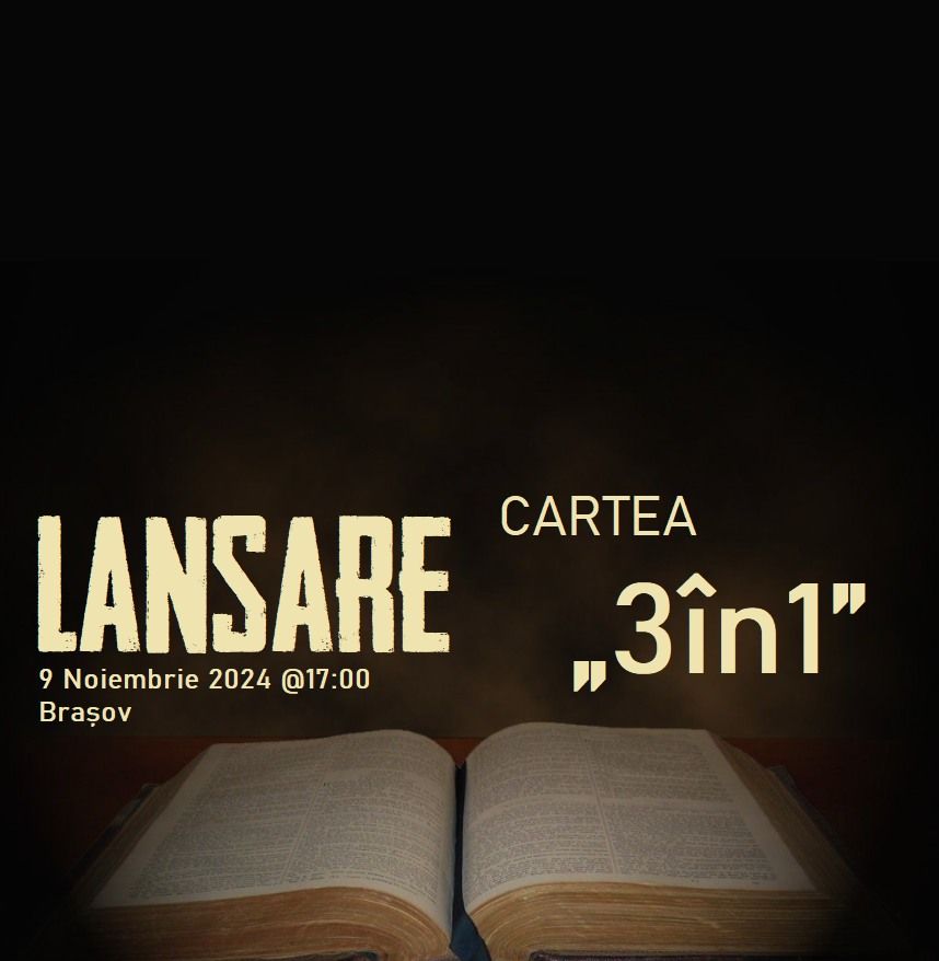 Lansare - Cartea \u201e3\u00een1\u201d