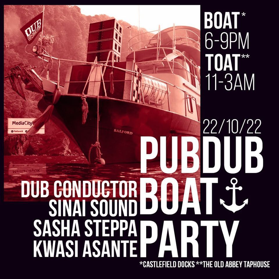 PubDub & Boat Party -  Sinai Sound 