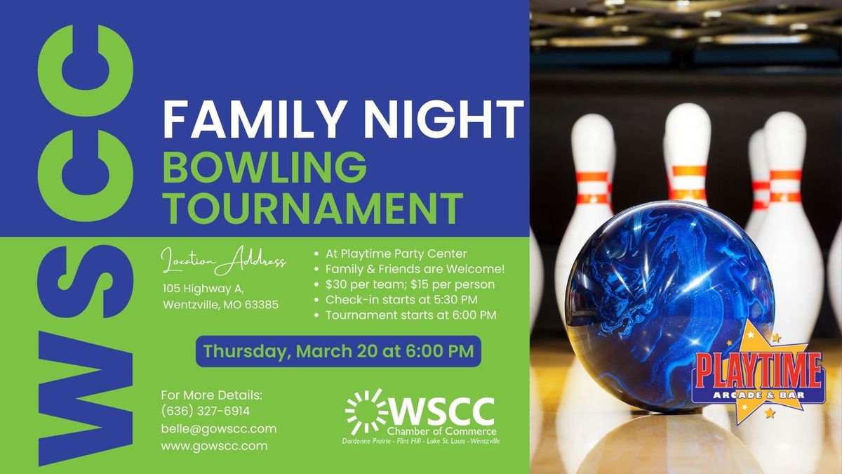 WSCC Chamber Family Night: Bowling Tournament