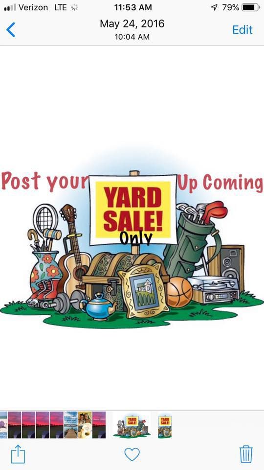 Multi-family yard sale to support Girlscout Troop 1381