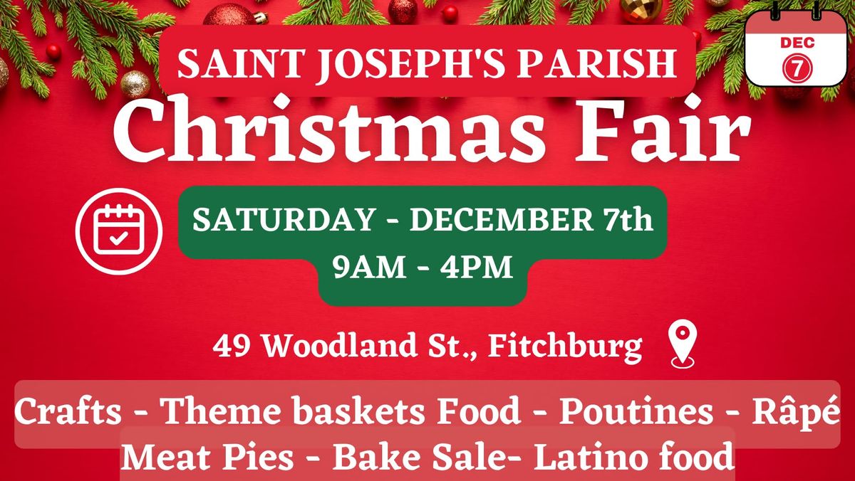 St. Joseph Christmas Fair