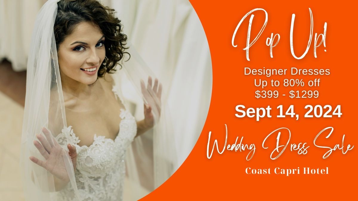 Kelowna Pop Up Wedding Dress Sale