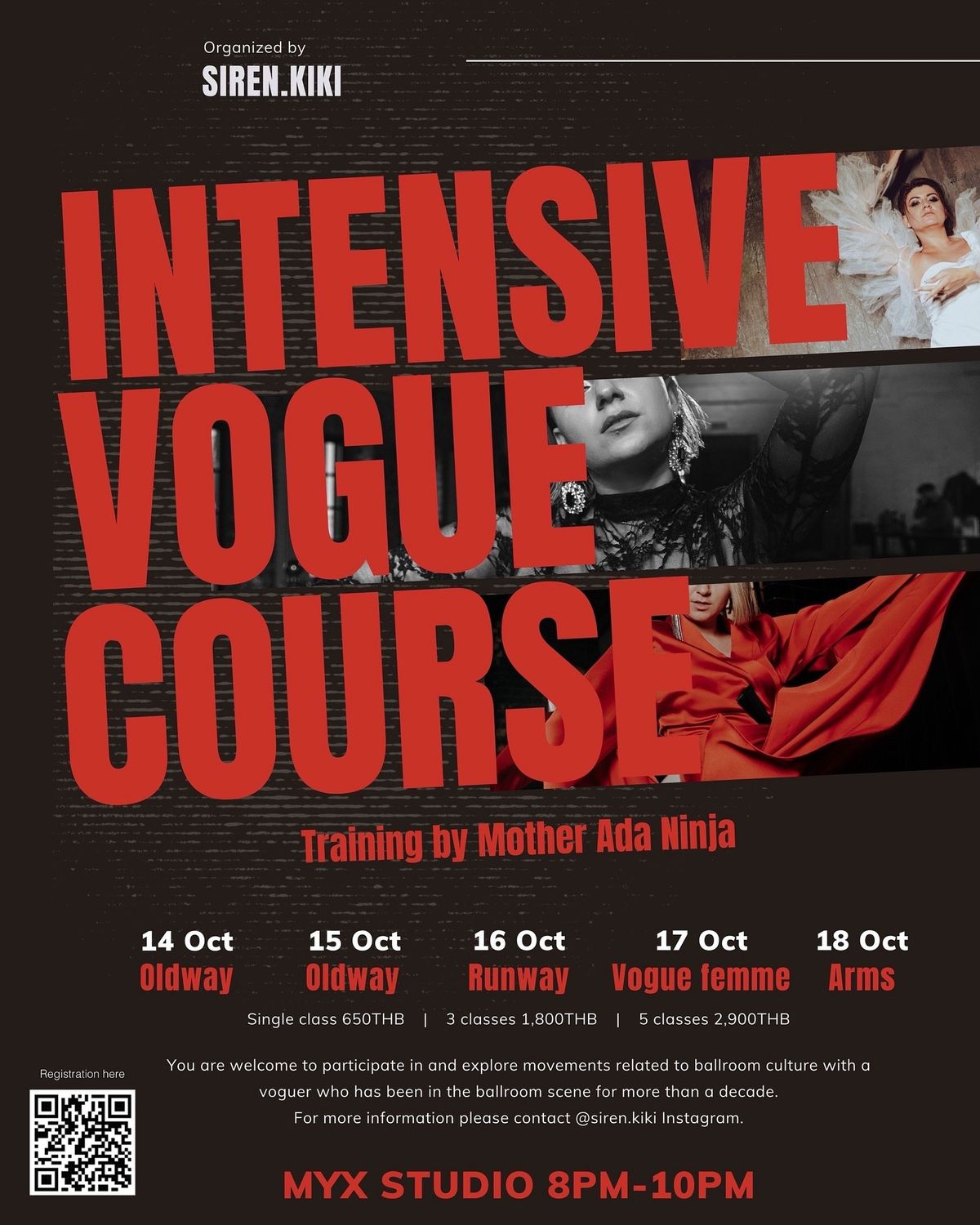 INTENSIVE VOGUE COURSE W\/ ADA NINJA