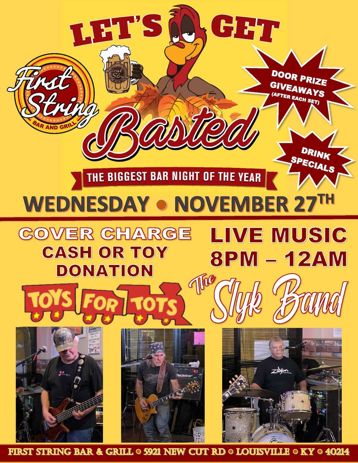 LET'S GET BASTED - ANNUAL THANKSGIVING EVE PARTY