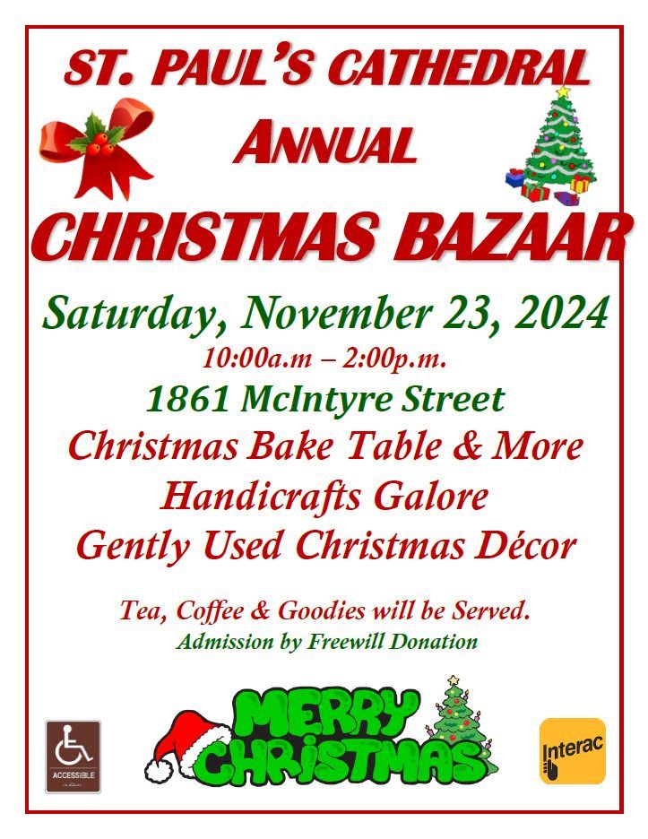 St. Paul's Annual Christmas Tea & Bazaar