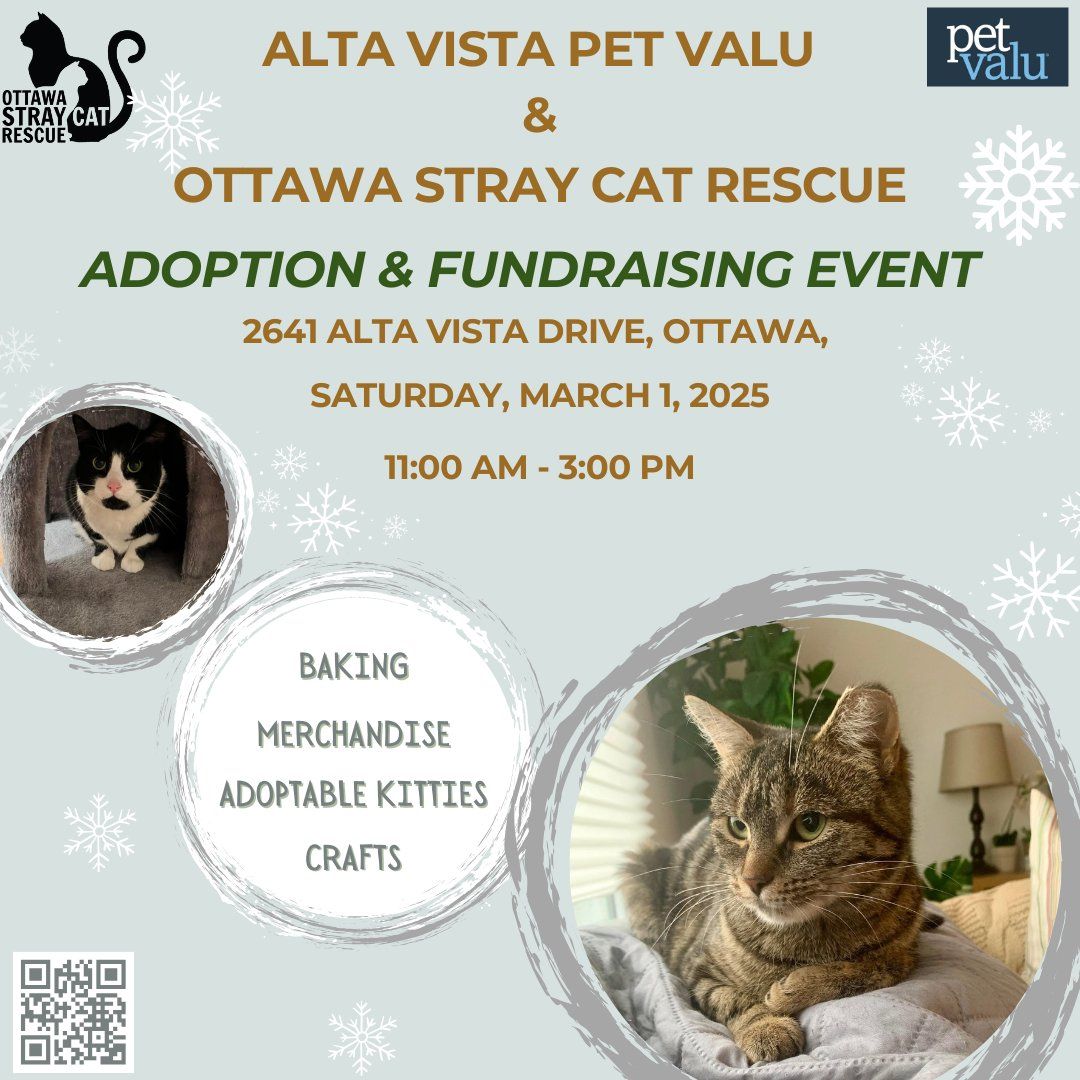 Pet Valu Alta Vista Adoption & Fundraising Event