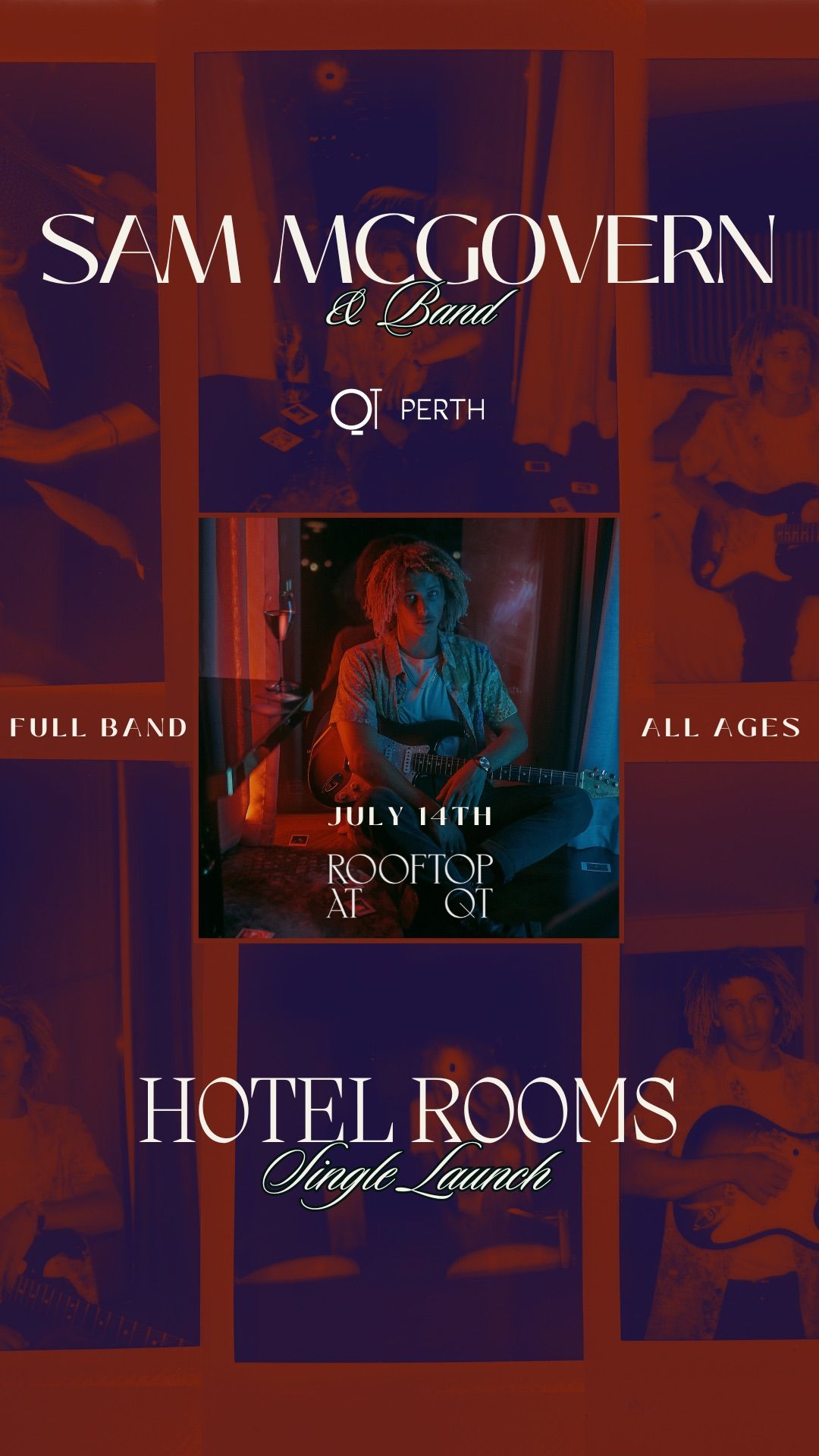 Sam McGovern x QT Hotel Perth "Hotel Rooms" Single Launch