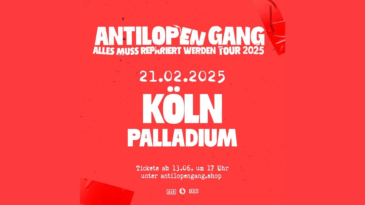 ANTILOPEN GANG - K\u00d6LN - PALLADIUM