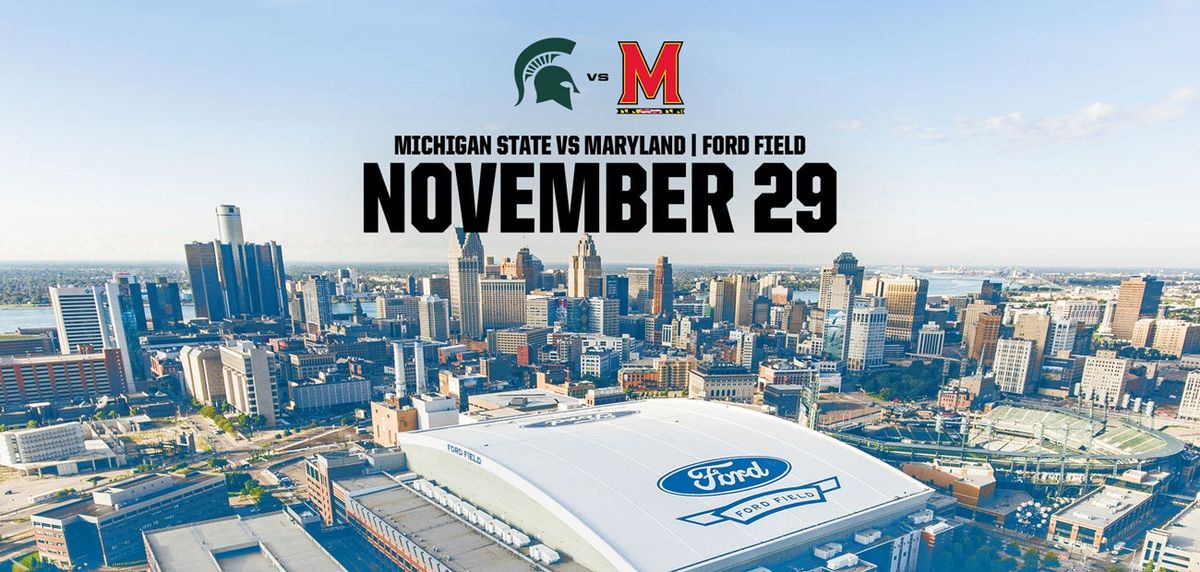 Maryland Terrapins at Michigan State Spartans Football