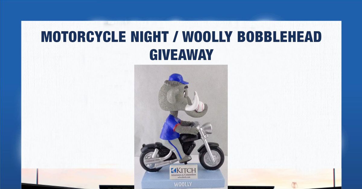 Motorcycle Night \/ Woolly Bobblehead Giveaway