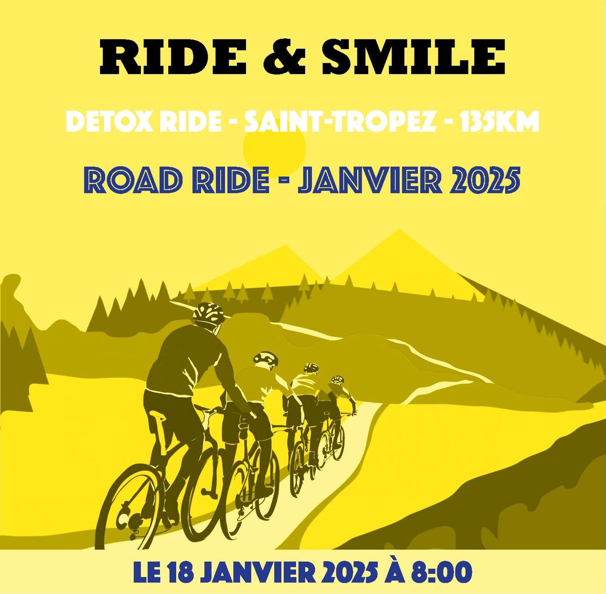 La D\u00e9tox Ride 2025 - Saint-Tropez Edition - 135km