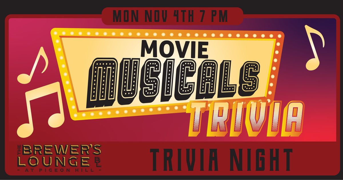 Trivia Night: Movie Musicals