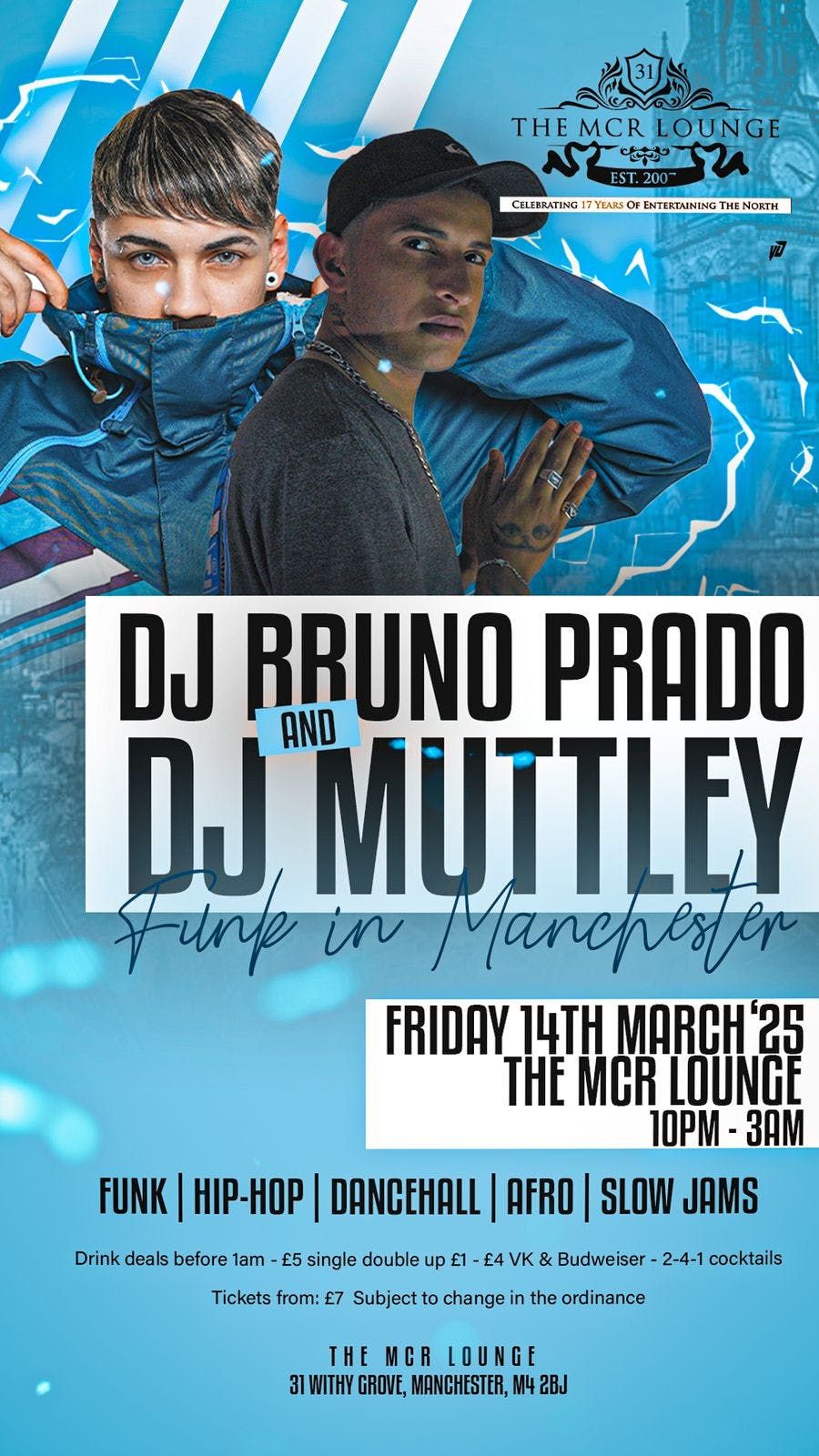 DJ Bruno Prado &amp; DJ Muttley live