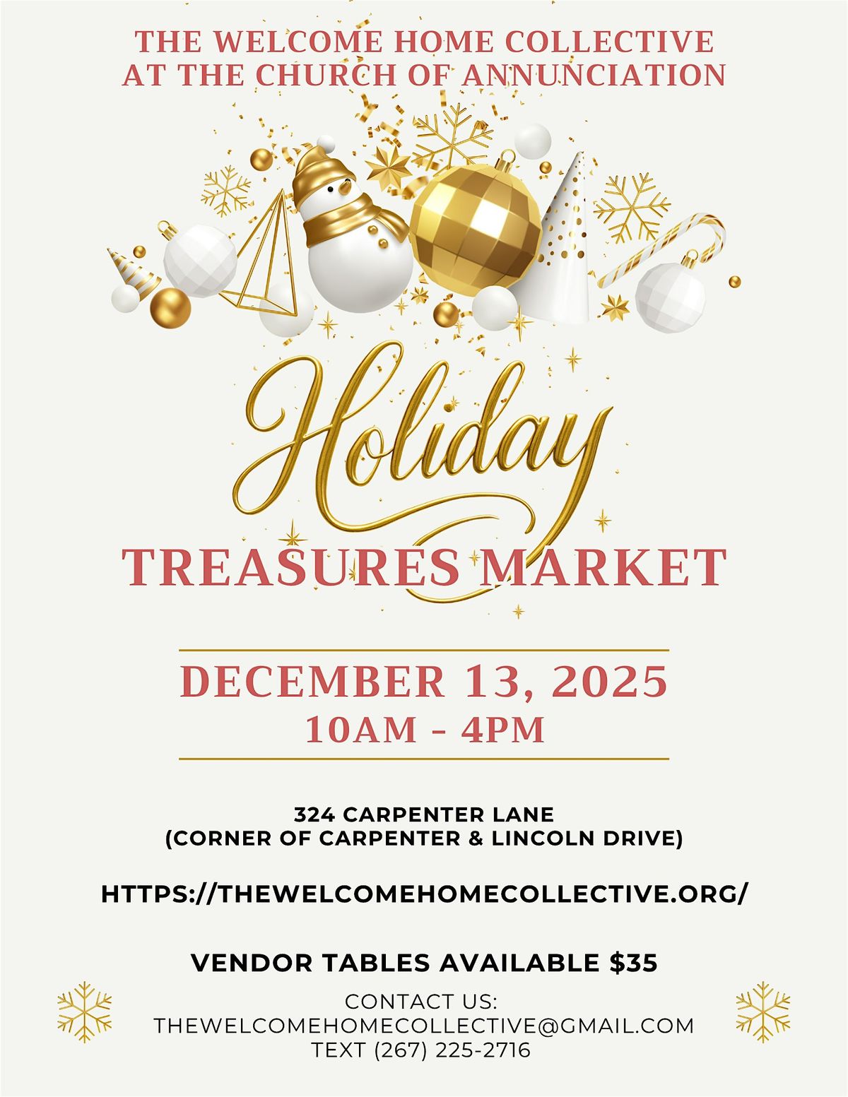 The Holiday Treasures Market