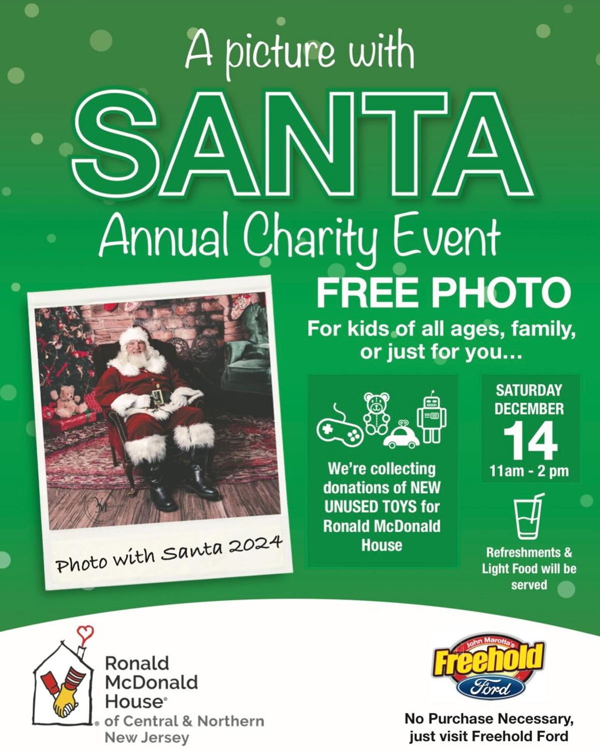 Annual Santa Charity Event 