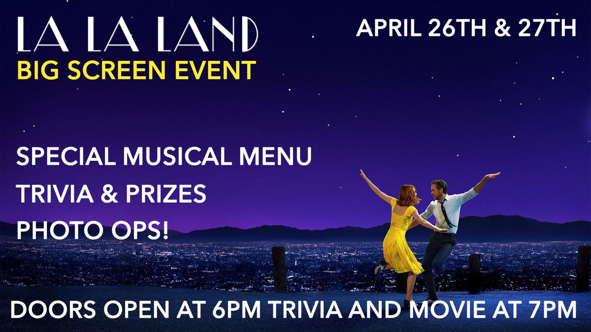 La La Land Big Screen Event 
