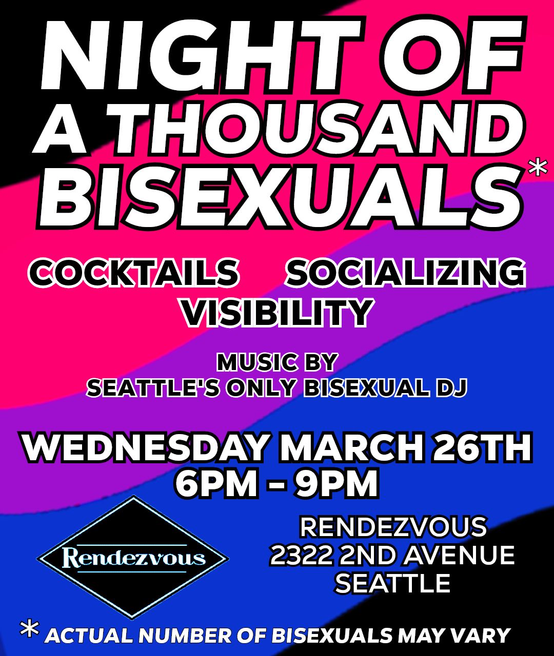 Night Of A Thousand Bisexuals