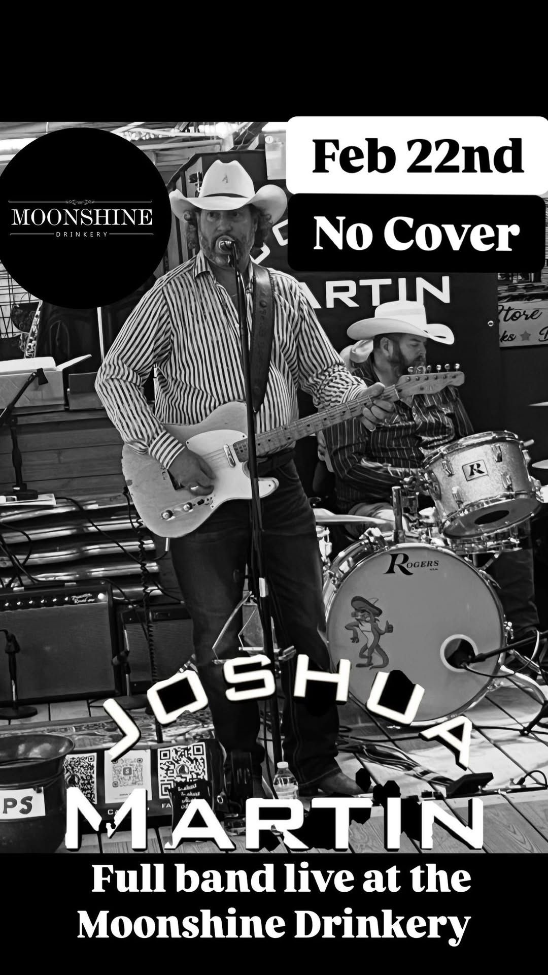 Joshua Martin Band live at Moonshine Drinkery 