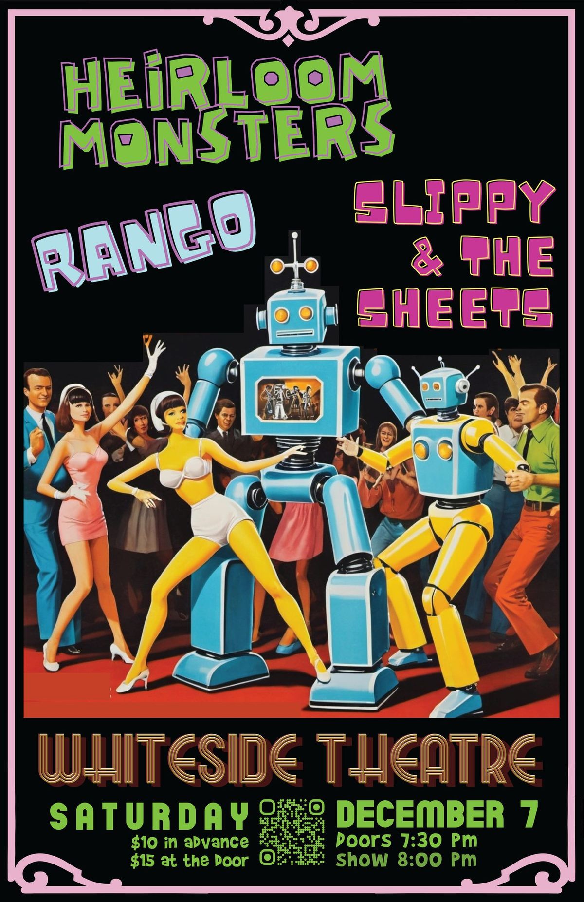 Heirloom Monsters + Rango + Slippy & the Sheets ***Doors: 7:30pm***