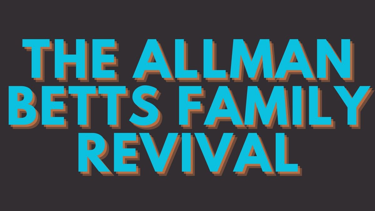 Allman Betts Family Revival at The Factory - Chesterfield