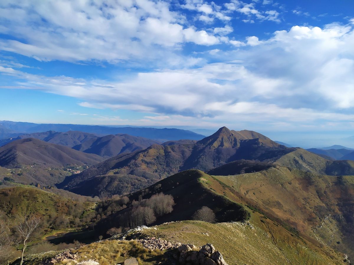 In vetta al Monte Matanna