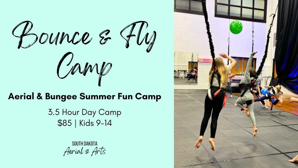 Bounce and Fly Camp - Half-Day Aerial & Bungee Kids Camp | Ages 9-14
