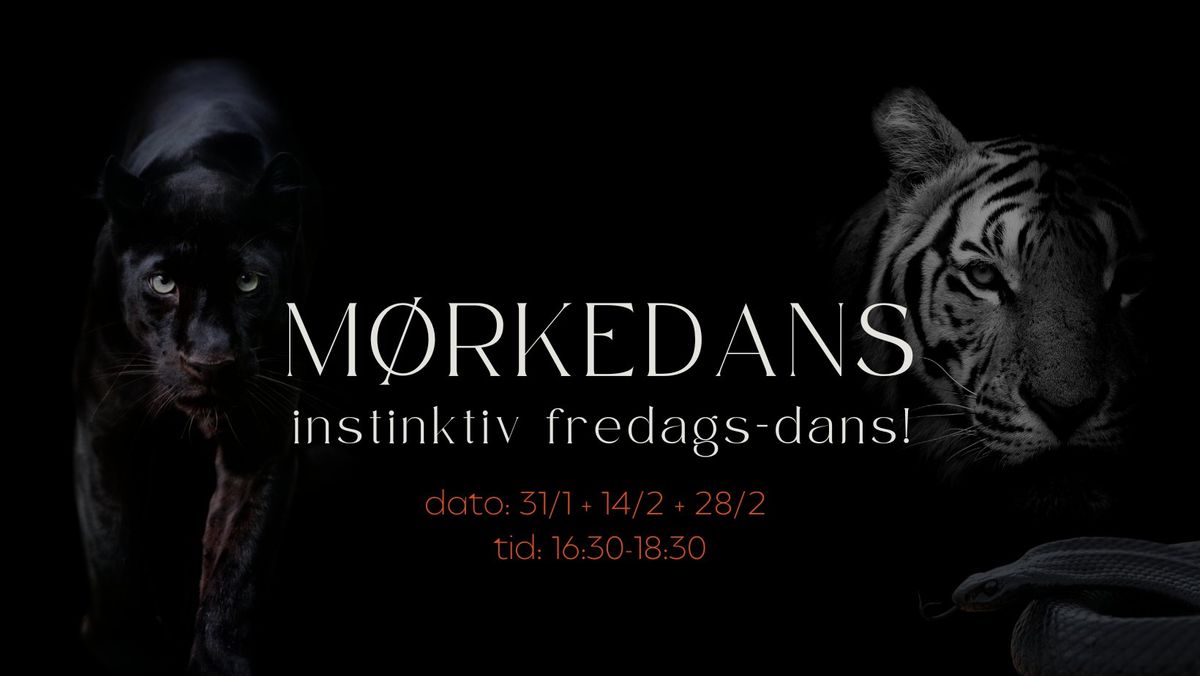 M\u00d8RKEDANS - instinktiv fredags-dans