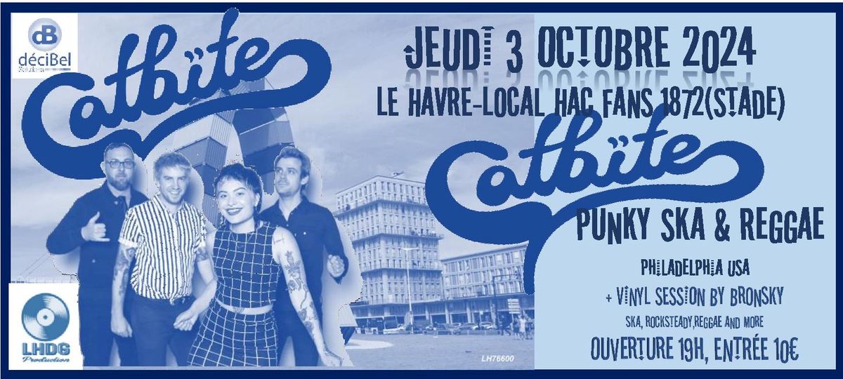 Catbite au Local Hac Fans (Stade Oc\u00e9ane)-Le Havre