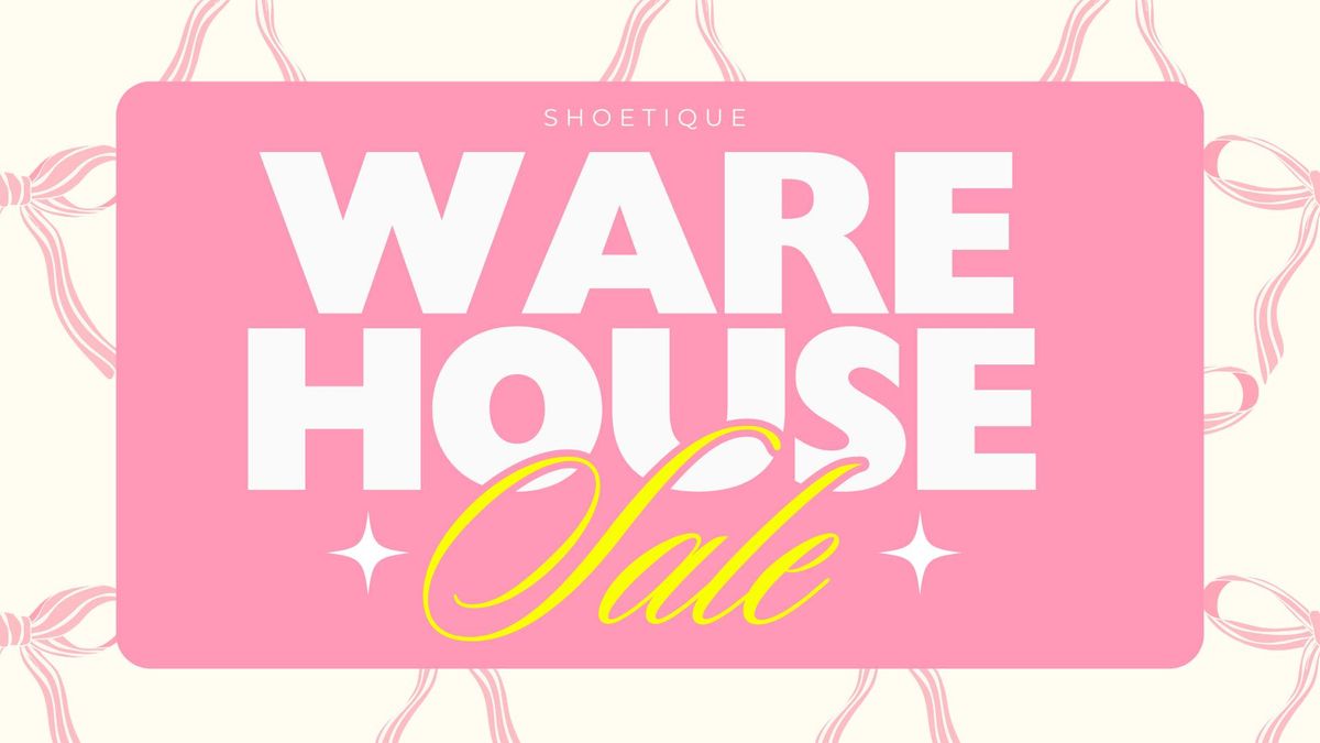 Warehouse Sidewalk Sale