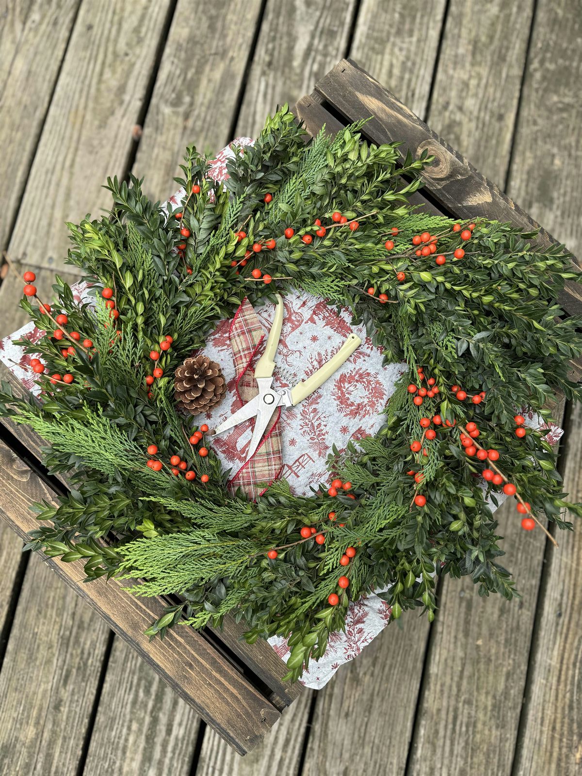 Evergreen Wreath Workshop