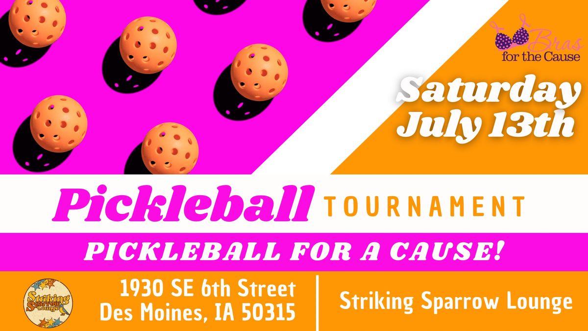 Bras for the Cause Pickleball Tournament 