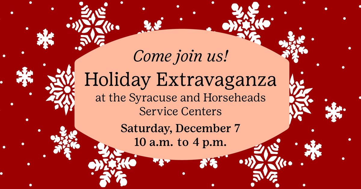 Holiday Extravaganza at the Syracuse Service Center