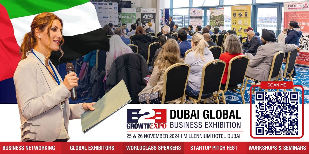 Dubai B2B Growth Expo 2025 | Become a Speaker at Premier B2B Show