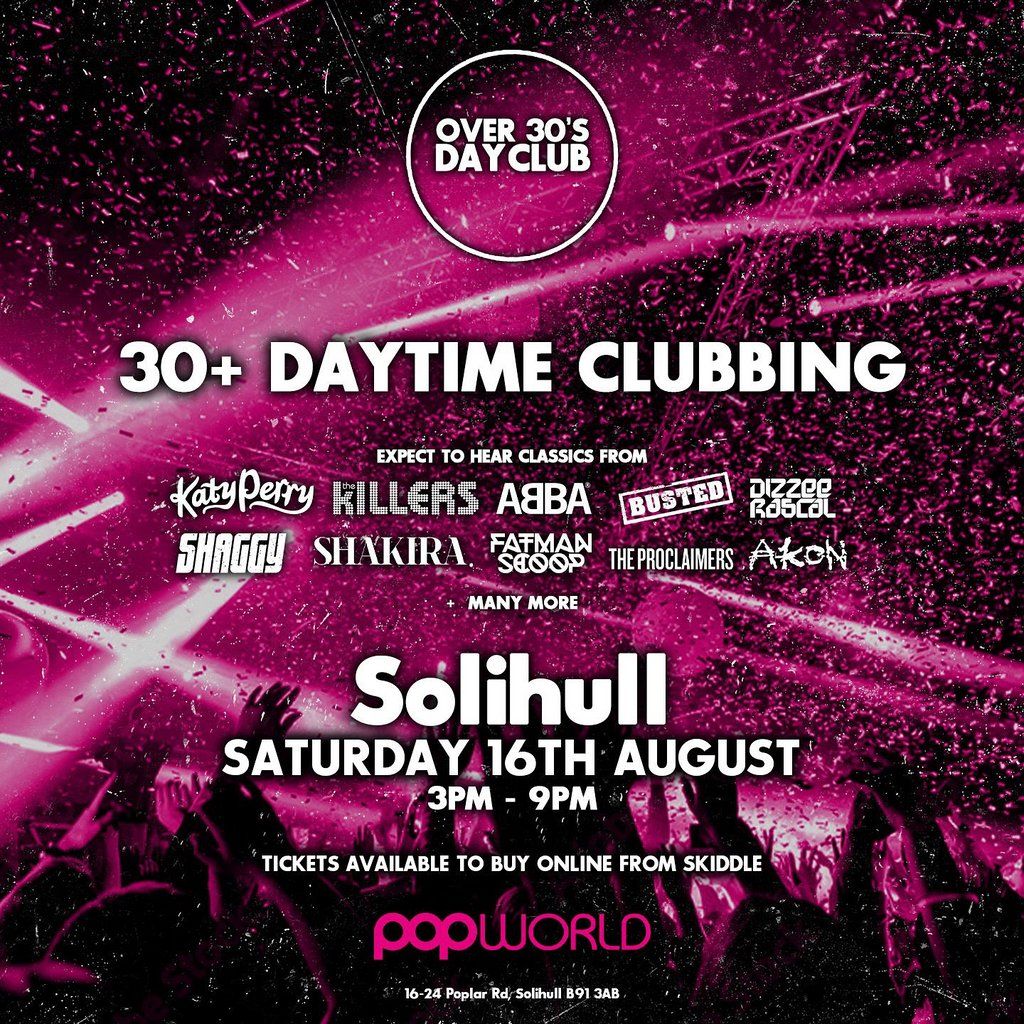 Over 30s Daytime Club - Solihull