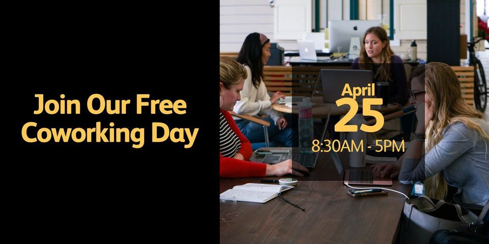 Free Coworking Day | April 25, 2024