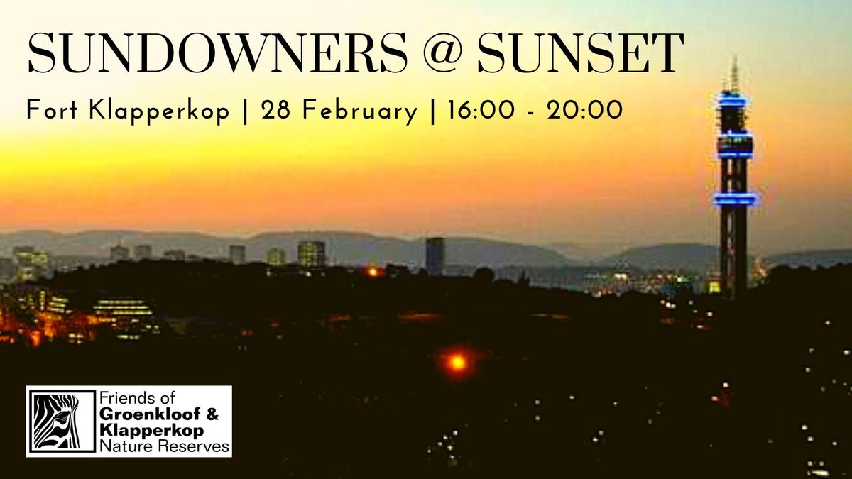 Sundowners at Sunset