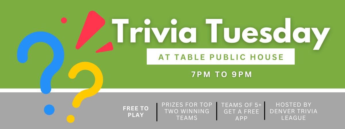 Trivia Tuesday