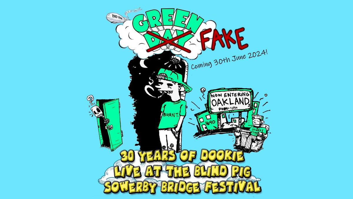 Green Fake - 30 Years of Dookie! at Sowerby Bridge Festival