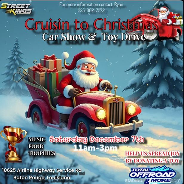 Cruisin to Christmas Car Show & Toy Drive