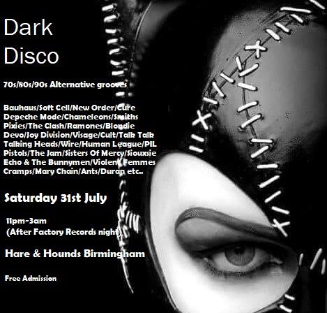 Dark Disco Club Night - Birmingham